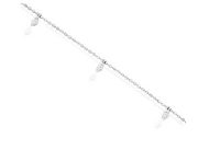 Hanging Diamond Station Bracelet